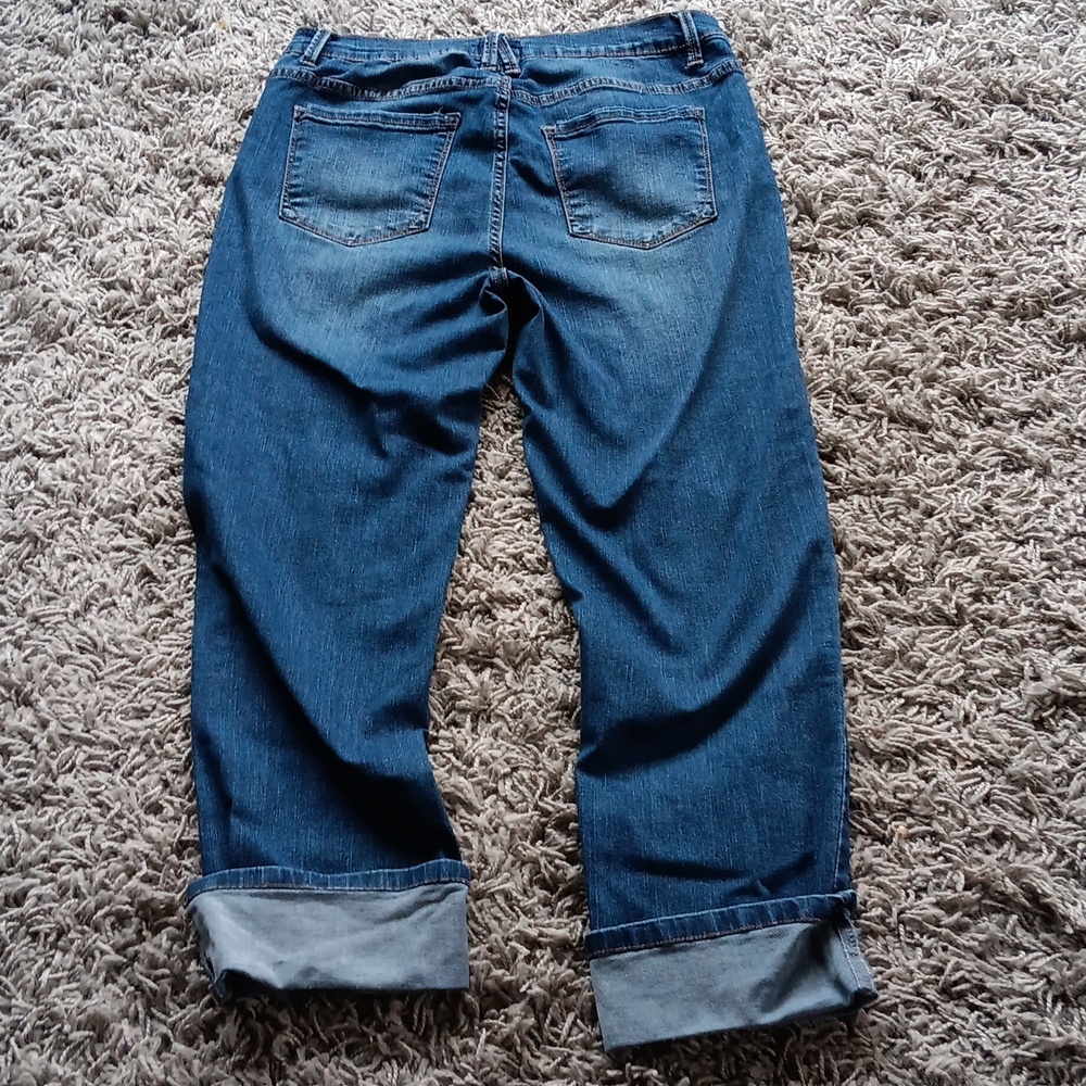 Angels Forever Young Blue Ankle Jeans - Picture 4 of 4